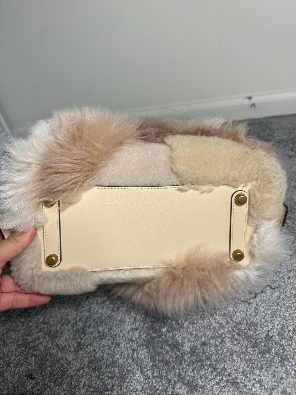 Coach Rogue 25 Shearling Patchwork - Picture 7 of 14